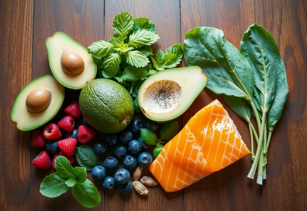 Frische Lebensmittel Komposition